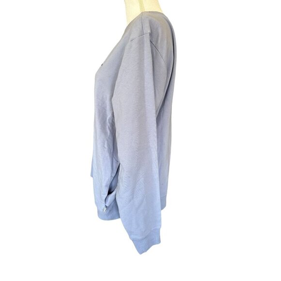 Fila Women's Purple Impression Sweatshirt XXL Long Sleeve Crew Neck Side Pockets - Picture 5 of 11